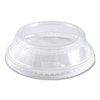 World Centric PLA Clear Cold Cup Lids, Dome Lid, Fits 2 oz Portion Cup and 9 oz to 24 oz Cups, PK1000 CPLCS12SH